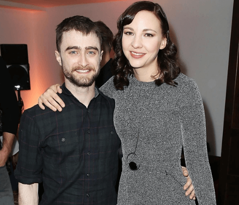 Dan, with his girlfriend,